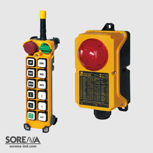 ریموت جرثقیل تله کرین چین +F24-12D